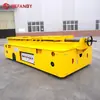 Carrinho Plataforma a Bateria Sem Manutenção para Manuseio de Equipamentos de Oficina, Carrinho Móvel sem Trilhos, Carrinho Plataforma Elétrico com Rodas de Borracha