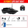 Barco de pesca GPS transfronterizo de 600 metros, barco RC inteligente de doble almacén, crucero a velocidad constante, envío de anzuelos, barco de posicionamiento de retorno automático, barco cebador