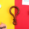 Lâmpada Colorida Espessa Fecho Lagosta Bolha Chaveiro de Boneca Chaveiro de Plástico Gancho de Bolsa Fecho Lagosta Acrílico