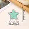 Directo del fabricante: Parches bordados de pentagrama coloridos mini con adhesivo termofusible para ropa, sombreros, bolsos y parches decorativos