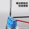 Interruptor de Botón Metálico de Tornillo de 2 Pines Negro Oxidado 12 mm de Bloqueo Automático y Restablecimiento Automático Botón de Inicio de Energía para Computadora