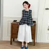 Conjunto de Camiseta sin Mangas tipo Muñeca y Pantalones de Pierna Ancha para Niñas de Verano, Ropa Nueva para Niños, Conjunto de Dos Piezas de Camiseta sin Mangas y Pantalones Cortos para Niñas