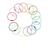 Acessórios Decorativos DIY Pingente Artesanal Fivela Parafuso Giratório Pacote com 5/Pacote com 10 Chaveiro Colorido Pintado para Uso Externo