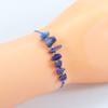 Pulsera de grava de cristal caliente de Amazon pulsera de piedra ajustable en stock suministro transfronterizo