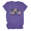 Camiseta básica de manga corta con cuello redondo, moda casual para mujer, enfermera NICU, donde Amazon eBay estación independiente