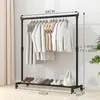 Perchero de pie para ropa, dormitorio, hogar, tendedero removible, estante de almacenamiento, dormitorio, dormitorio estudiantil, mesita de noche, perchero simple