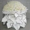 Papel de embrulho de flor preto e branco filme fosco à prova d'água papel fosco espessado papel de embrulho para buquê material de florista embalagem