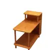Mesa de cabeceira moderna minimalista para uso doméstico, prateleira de cabeceira para quarto, mesa lateral pequena simples para apartamentos de aluguel, mesa lateral para sofá, mesa de centro