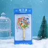 Imán de Nevera de Molino de Viento Giratorio de Metal de Pekín Harbin Souvenir Magnético de Hito de Ciudad Regalo de Viaje