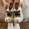 Populares lindo estilo casual 2026 otoño nuevo para mujer lazo sin cordones antideslizantes perezosos puntera cerrada mules