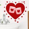 Taza para Pareja de Enamorados de San Valentín de Comercio Exterior Transfronterizo de Amazon Diseño de Adhesivo de Pared para Habitación Familiar Sala de Estar
