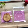 Bolsa de embalaje para hornear galletas caramelo crujiente de copo de nieve bolsa pequeña para regalo jabón artesanal transparente bolsa autoadhesiva 7*7