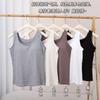 Camisola de Mujer con Almohadilla en el Pecho Ajustada para Usar Debajo o Exterior Sin Mangas Espalda Hermosa Top de Copa de Una Pieza Color Piel