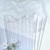 Popotes de Vidrio Inclinados en Stock Venta al Mayoreo Transparentes Puntiagudos Gruesos Reutilizables para Té de Leche con Perlas Popotes para Beber Transfronterizos
