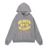 Marca de Moda de Estilo Americano Ins Nicho Vintage Antiguo Estampado Letra Suelto Sudadera con Capucha para Hombre y Mujer Otoño e Invierno
