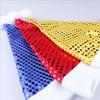 Gorros de Navidad Transfronterizos con Lentejuelas para Niños y Adultos, Gorros de Papá Noel con Copos de Nieve Dorados, Gorros de Fiesta, Decoración Ambiental y Disfraces
