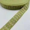 Ponto 2,5cm novo laço de fita com florzinha Fita decorativa de Ano Novo e Natal Acessórios de cabelo Presilha de cabelo