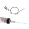 Tubo Rectal Iruikang de 8 cm Tubo Rectal Desechable Tubo Anal Dureza Moderada 100 Piezas/Paquete Esterilización