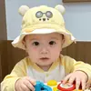 Gorros para Bebé para Primavera y Otoño, Estilo Delgado, Sombreros de Sol con Protección Solar para Bebés al Salir, Lindos Sombreros de Pescador para Niños, Sombreros de Cubo