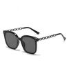 Gafas de sol Internet Celebrant para mujer, de alta gama, resistentes a los rayos UV, de cara grande, estilo coreano, tendencia de verano 2024.