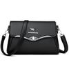 Bolso de Piel Suave Auténtica Nuevo para Mujer 2026, Estilo Moda Coreana, Bolso de Hombro y Cruzado de Gran Capacidad para Madres de Mediana Edad, Exportación
