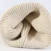 Gorros de Lana Cálidos de Otoño e Invierno para Mujer, Gorros Tejidos Lindos con Bordado de Letras y Osos, Gorros Fríos de Punto para Parejas de Estudiantes Venta al por Mayor