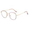 2023 nueva moda TR90 luz anti-azul gafas lisas hombres y mujeres marco de gafas para miopía con miopía personalidad gafas de montura redonda