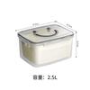 Caja Hermética Satchel para Congelador de Alimentos de Cocina Cesta de Drenaje de Doble Capa Filtro de Agua Grande Organización de Refrigerador Conservación de Frutas Almacenamiento