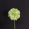 Hortênsia Artificial Flor de Pirulito Redonda Completa de Galho Único Decoração de Chão de Arco de Salão de Casamento Flor de Hortênsia Artificial Decoração de Parede Flor