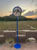 Espejo Fotográfico de Celebridad de Internet, Espejo Reflectante Cóncavo-Convexo, Decoración para Actividades al Aire Libre, Espejo de Gran Ángulo, Toma de Fotos en Atracciones Turísticas, Espejo Rosa Divertido