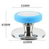 Alça universal de silicone para tampa resistente a altas temperaturas tampa superior acessórios para panela alça de aço inoxidável vidro tampa