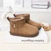 Botas de Nieve Cómodas de Suela Suave para Niñas 2026 Otoño/Invierno Nuevo Estilo Moda Infantil Elegantes Botas de Invierno para Niños Medianos y Mayores Zapatos de Algodón con Felpa