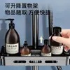 Grifo Negro de Cobre para Ducha, Artefacto de Baño, Calentador de Baño, Boquilla, Cabezal de Ducha a Presión para Baño, Juego Completo