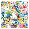 50 Pegatinas de Pokémon Más Vendidas Anime Japonés Pokémon Impermeables Decorativas para Teléfono