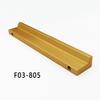F03-805 Perfil de Alumínio Sólido Minimalista Moderno Puxador de Gaveta de Guarda-Roupa Nórdico Puxador de Porta de Correr Push-Pull