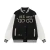 Jaqueta Baseball Studded de Pérolas Estilo Americano Inspirada em Celebridades para Homens e Mulheres, Tendência Primavera e Outono Leve Luxo Moda Versátil Jaqueta Casaco