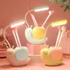 Lámpara de Mesa de Dibujos Animados Labubu para Dormitorio, Escritorio, Mesita de Noche, Carga USB, Habitación Infantil, Luz Nocturna para Dormir, Regalo para Eventos