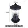 Lámpara de pared exterior impermeable para exteriores, nueva lámpara de jardín china simple, portalámparas E27, pared exterior, pasillo, terraza, redonda, doble cabezal