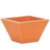 Melamina planta artificial maceta fábrica mayoreo imitación porcelana veta madera melamina cuadrada grande pequeña tamaño jardinería maceta