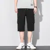 Shorts Esportivos Explorer para Homens, Calças Finas de Verão para Corrida e Fitness, Estilo Coreano Solto, Novas Calças Casuais Respiráveis de Três Quartos