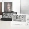 Novo Despertador Criativo Estilo Fresco, Relógio Eletrônico Transparente Simples, Relógio Multifuncional 2301