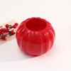 Simulação criativa abóbora forma vaso de flores de plástico casa festivo vaso decorativo moda simples ornamentos de gabinete de TV