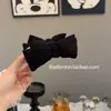 Pinza Banana de Satén con Lunares de Alta Calidad para Mujer, Estilo de Gama Alta, Pinza para Cola de Caballo, Horquilla Vertical, Accesorio para el Cabello