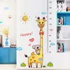 Pegatinas de pared para medir la altura pegatinas de altura para bebés y niños un conjunto completo desde 0 pegatinas de altura no dañan la pared regla medidora