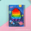 Spot A5 livro espiral de desenho animado roedor pioneiro caderno livro espiral descompressão bloco de notas transfronteiriço descompressão livro de folhas soltas