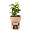 Balde de Plantio de Feltro para Batatas, Amendoins e Legumes, Saco de Plantio para Viveiro, Jardinagem Leve Portátil Personalizável Feito à Mão