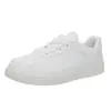 Zapatillas Deportivas Alemanas para Mujer 2025 Nuevas de Primavera y Otoño Zapatos Casuales Planos Versátiles Estilo Retro Americano Clásico con Cordones Deportivos Blancos