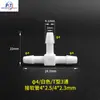 Impresora de Cama Plana UV Impresora Textil Conector de Tubo de Tinta Obstructor de Cartucho de Tinta Tipo T Tipo Y Conector de Rosca Interna Rosca Externa de Tres Vías