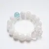 Mu Qing Dez AnosPulseira de Cristal Fantasma Floco de Neve Natural de Alta Qualidade Pulseira de Água-Marinha Fashion de Alta Qualidade Atacado
