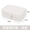 Caja de joyería portátil Princesa multifuncional larga japonesa y coreana para niña gran capacidad caja de almacenamiento para pendientes de botón ins